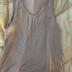 XL purple tank top.